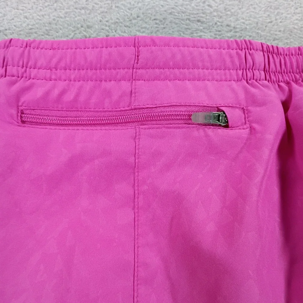 Nike Womens Dri-FIT Running Shorts Pink Medium Mesh Side Panels